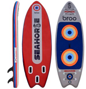 Tabla paddle surf extra ancha Broo Seahorse T5.26 para máxima estabilidad